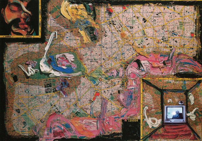 Mario Sasso, Tutti intorno a Bacon, La stanza sulla città, 1993