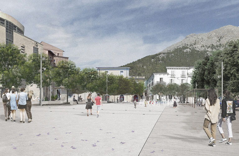 NEW CELANO CENTER, rigenerazione urbana del centro storico di Celano (AQ), 2023. Progetto vincitore. Crediti Tspoon