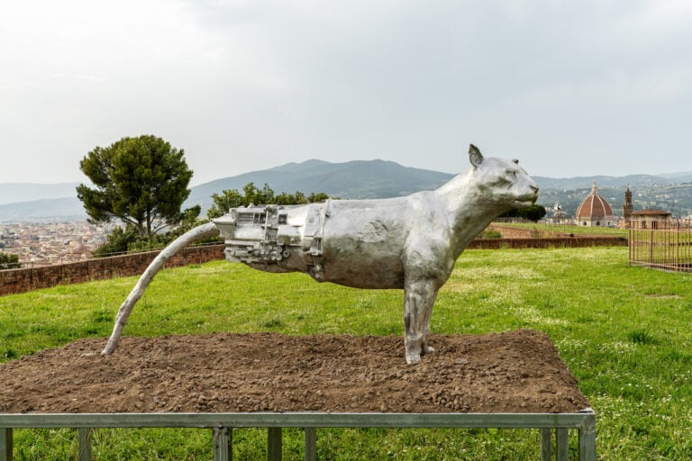 Nico Vascellari, Melma, installation view at Forte Belvedere, Firenze, 2023. Photo © Ela Bialkowska, OKNOstudio