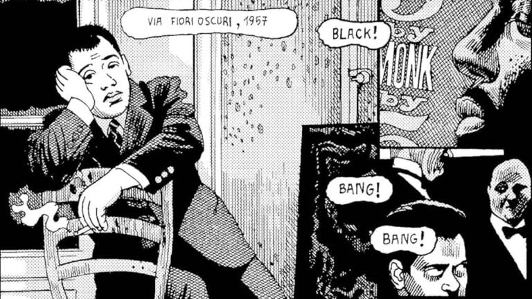 La prima biografia a fumetti del mitico artista Piero Manzoni