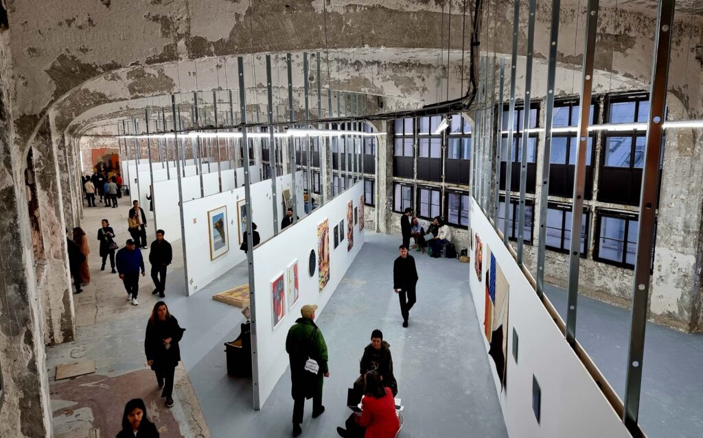 La fiera Paris Internationale a Parigi. Foto dagli stand delle gallerie italiane