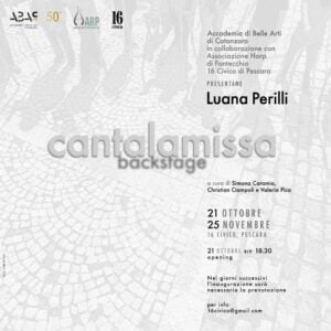 Luana Perilli - Cantalamissa Backstage