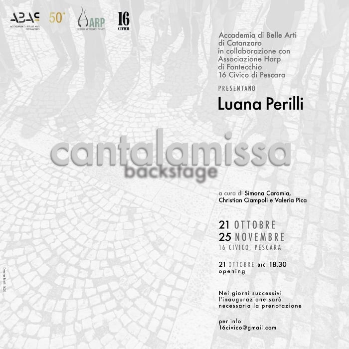 Luana Perilli – Cantalamissa Backstage