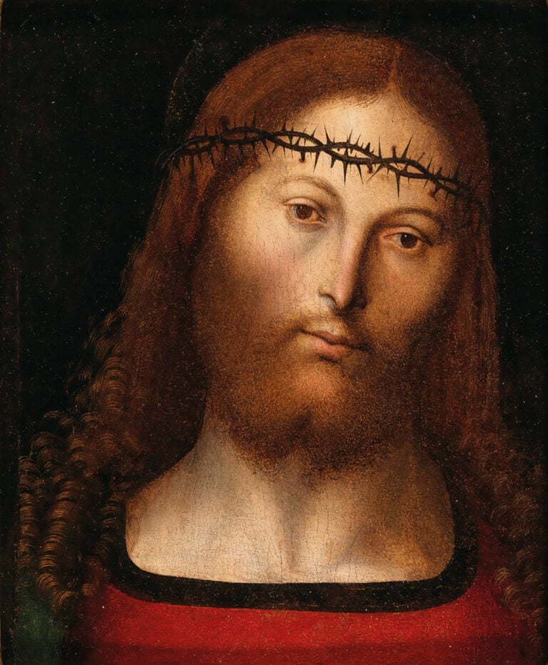 Pietro Vannucci detto il Perugino, Cristo coronato di spine, 1500 ca, collezione privata. Crediti Paltrinieri, Lugano