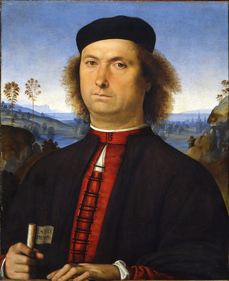 Pietro Vannucci detto il Perugino, Ritratto di Francesco delle Opere, 1494, Gallerie degli Uffizi, Firenze,ì. Crediti Gabinetto Fotografico delle Gallerie degli Uffizi. Photo Francesco del Vecchio