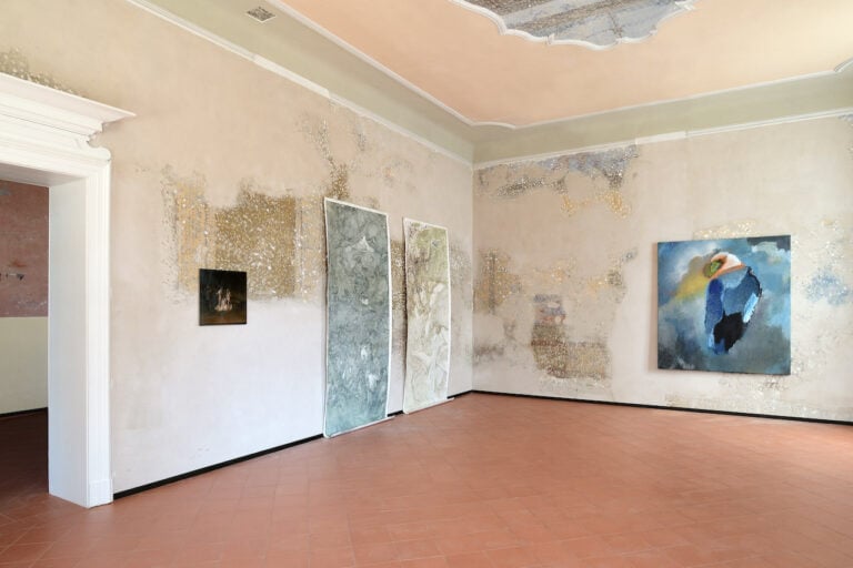 Quadri Come Luoghi, installation view at Ospitaletto, Bergamo. Courtesy Michele Alberto Sereni