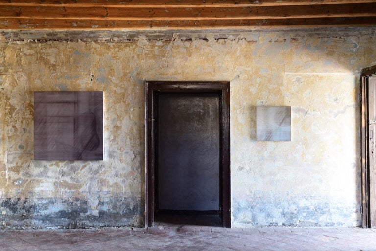 Quadri come luoghi, installation view at Mornico al Serio, Bergamo, 2023. Courtesy Michele Alberto Sereni