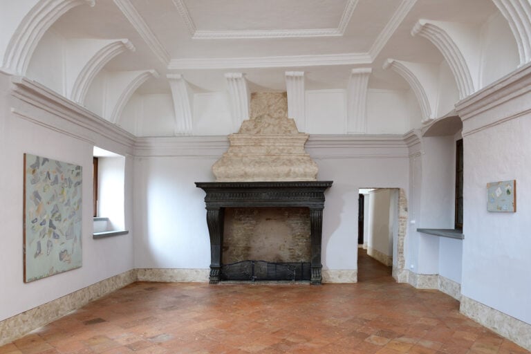 Quadri come luoghi, installation view at Palazzo Adorni, Capriolo, Brescia, 2023. Courtesy Michele Alberto Sereni