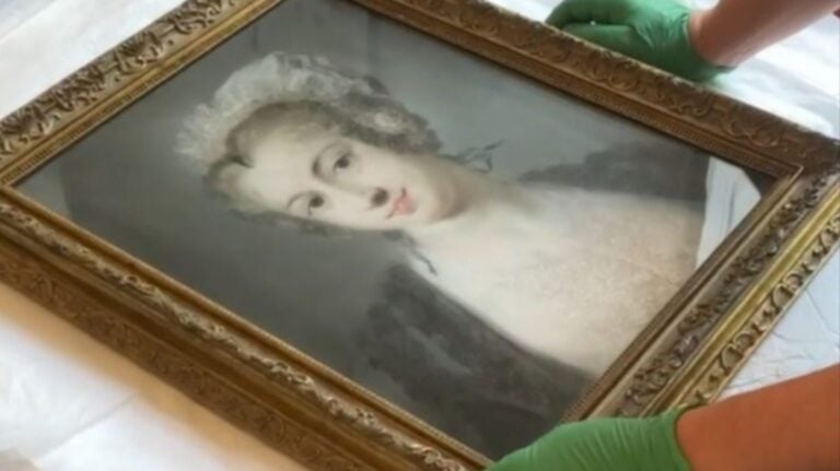 Rosalba Carriera, Ritratto di ragazza tirolese. Courtesy Tatton Park and the National Trust