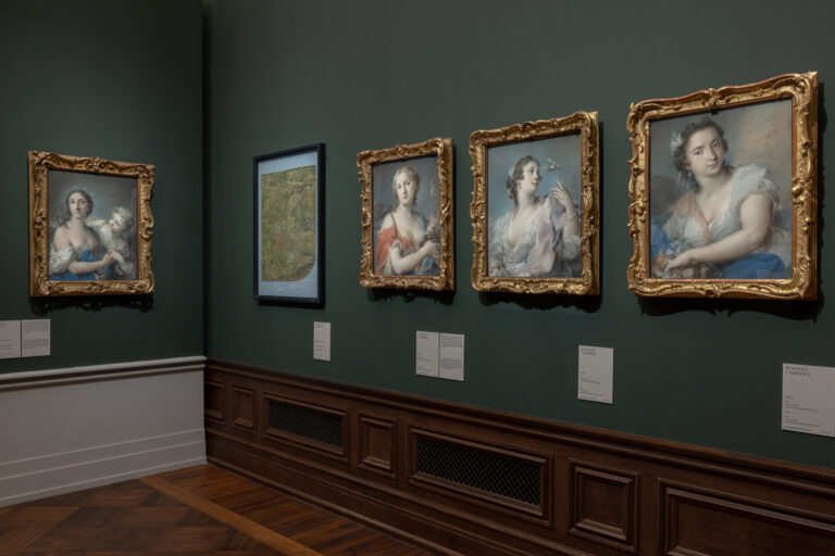 Rosalba Carriera. Perfektion in Pastell, exhibition view at Dresda, 2023 © SKD. Photo David Pinzer