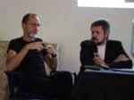 Rui Chafes e Giacomo Zaza. Ph Nicola Baccelliere.