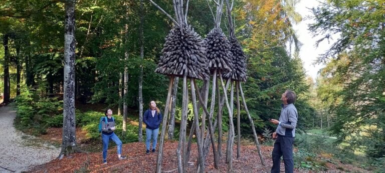 Sessione di Slow Art. Arte Sella, Val di Sella, Borgo Valsugana, 2023