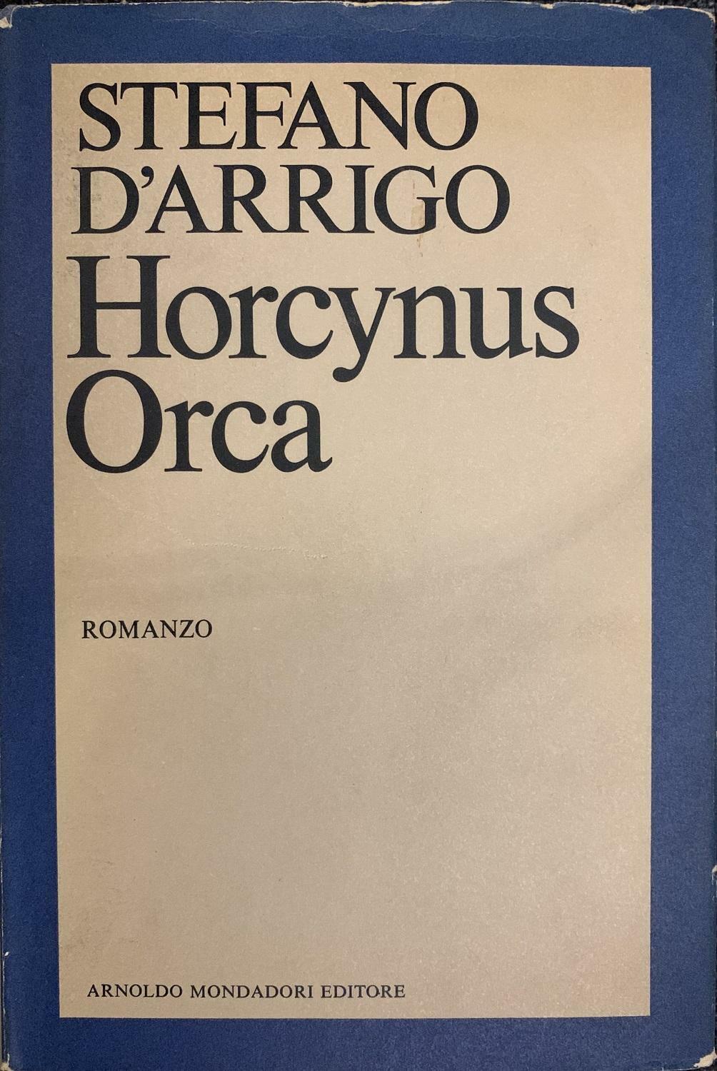 Stefano D’Arrigo, Horcynus Orca, 1975. Copertina