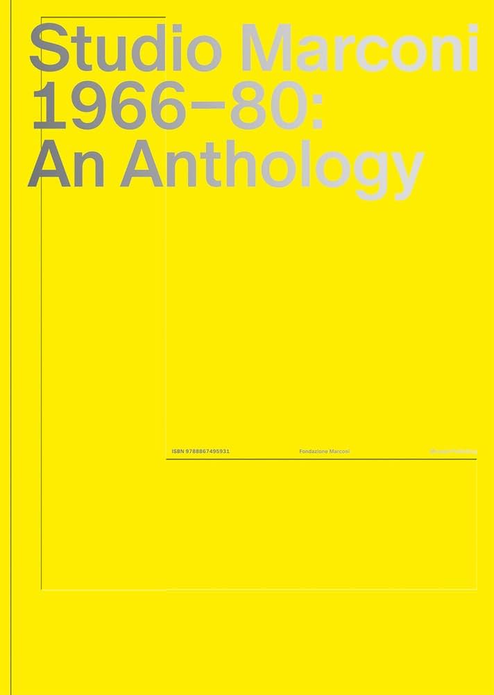 Studio Marconi 1966-80. An Anthology, copertina