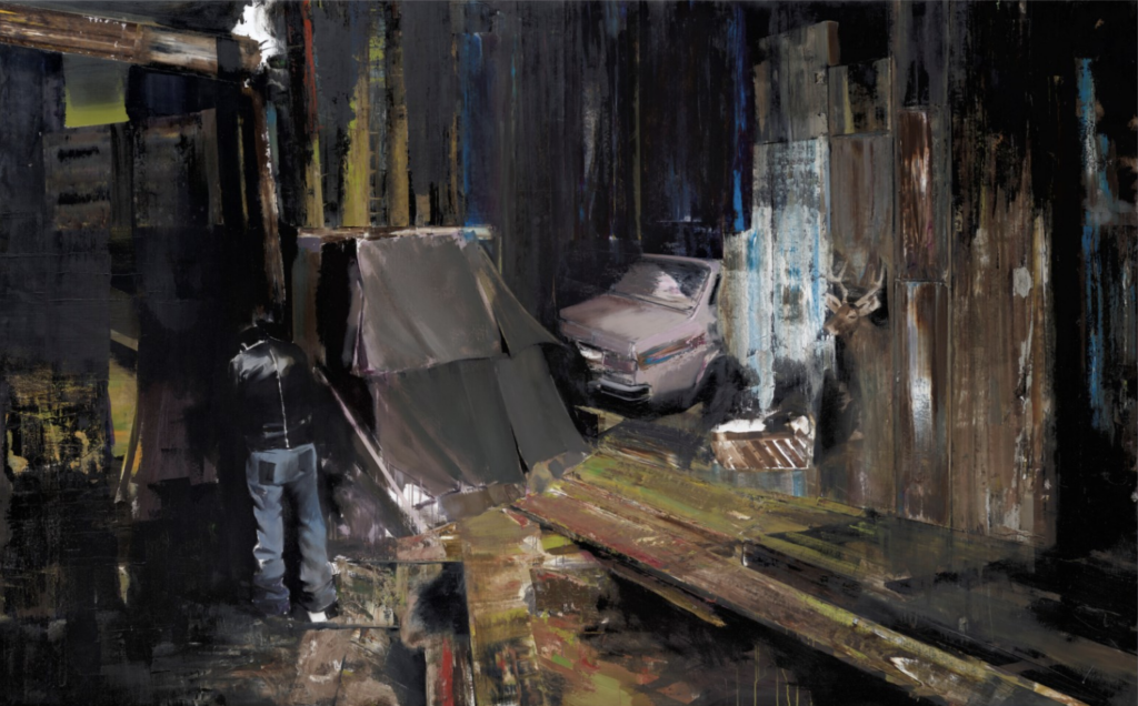 Titze Collection - Adrian Ghenie, The Flight into Egypt I. Courtesy Christie's Images Ltd.