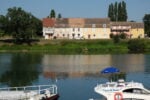 Tournus si afaccia sulle rive della Saône. ©Photo Dario Bragaglia