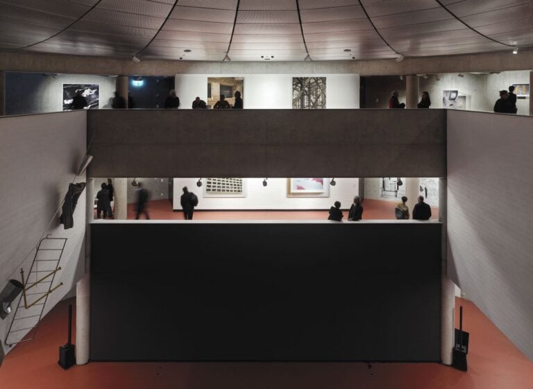 WHAT MAD PURSUIT. Aglaia Konrad, Armin Linke, Bas Princen, installation view at Teatro dell’architettura, Mendrisio. Photo Enrico Cano
