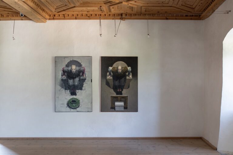 Wainer Vaccari. La Commedia dell’Arte, installation view at Castello di Castelbello, 2023. Photo Valentina Casalini