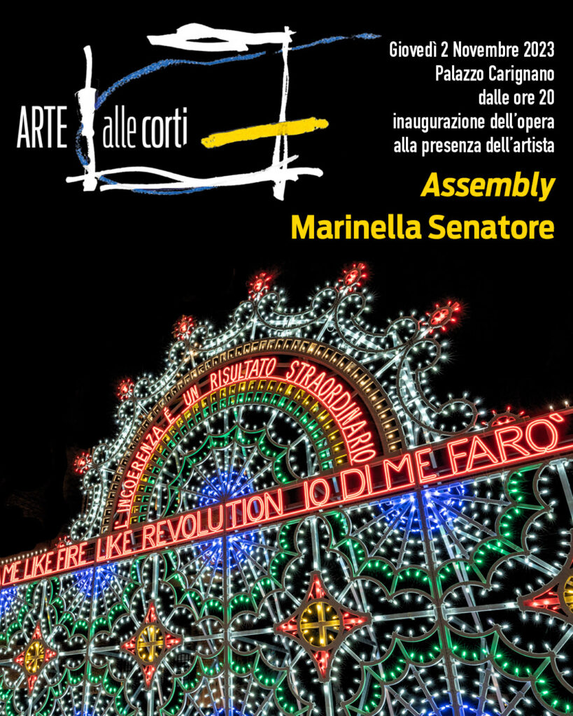 Arte alle Corti – Marinella Senatore