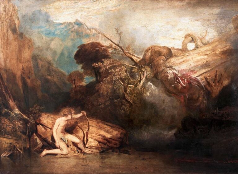 William Turner, Apollo uccide il Pitone, esposto nel 1811
