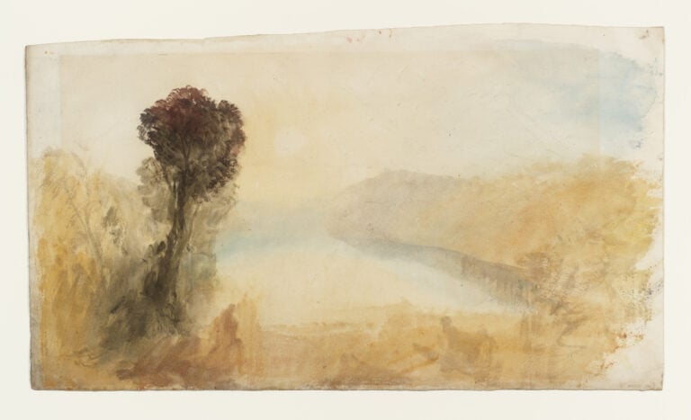 William Turner, Lago di Albano, 1828 ca.