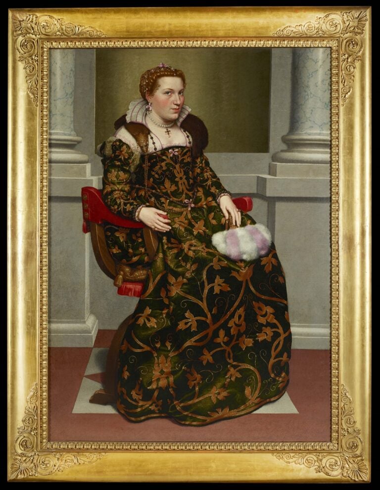 Giovanni Battista Moroni, Ritratto di Isotta Brembati. Photo Studio Da Re 2021 ©FAI