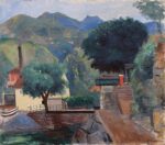 Achille Funi, Paesaggio (Ica d’Abbazia), 1930. Ferrara, Museo d’Arte Moderna e Contemporanea “Filippo de Pisis”