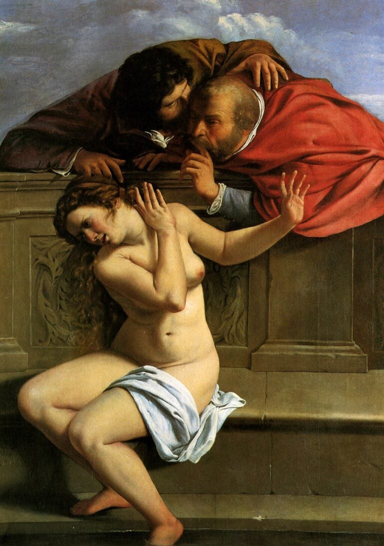 Artemisia Gentileschi, Susanna e i vecchioni, 1610