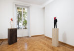 Stephan Balkenhol, installation view, courtesy Monica De Cardenas