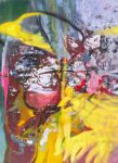 Beatrice Gelmetti, Summer power nap 36 degrees, 2022, acrilico, gesso e olio su tela, 145x200 cm