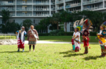 Betty Osceola e i rappresentanti indigeni di Tequesta a Brickell, Miami