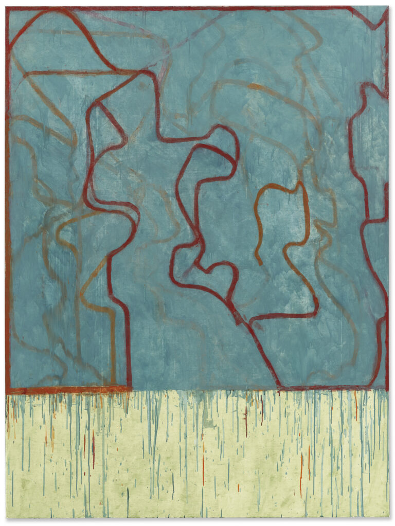 Brice Marden, Belle's Turquoise. Courtesy Christie's Images Ltd.