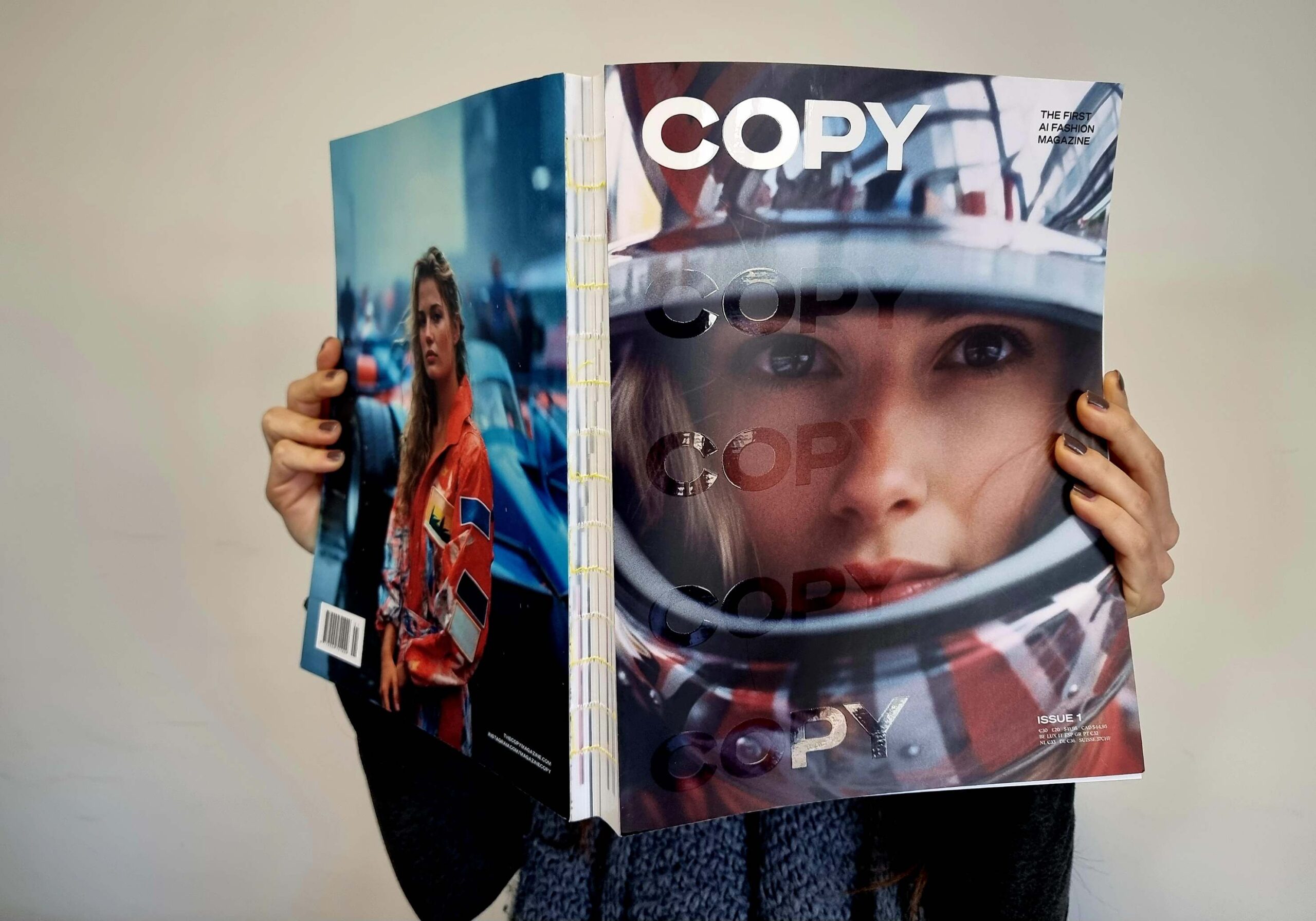 COPY, la copertina del fashion magazine fatto con l'intelligenza artificiale