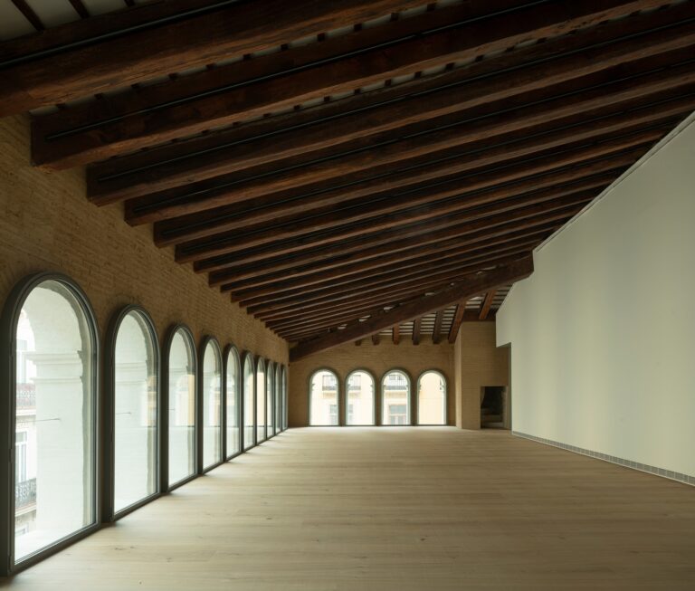 Centro de Arte Hortensia Herrero, Valencia. Gli spazi di Palacio Valeriola dopo il restauro