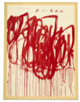 Cy Twombly, Untitled (Bacchus 1st Version II). Courtesy Christie's Images Ltd.