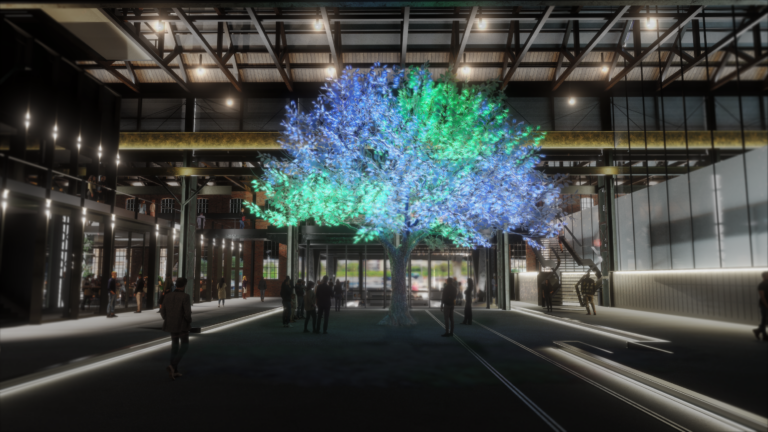 DRIFT MUSEUM, Tree of Tenere, Visualisation by Celine Laurand