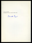 Dichiaro di non essere Emilio Isgrò, 1971. Opera composta da 7 elementi indivisibili