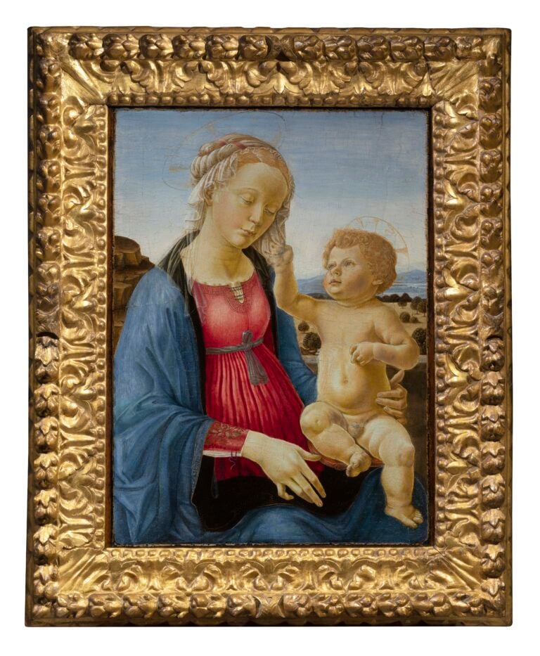 Domenico Ghirlandaio, Madonna col Bambino (Madonna Wendelstadt), 1472. Courtesy Callea Antichità Design