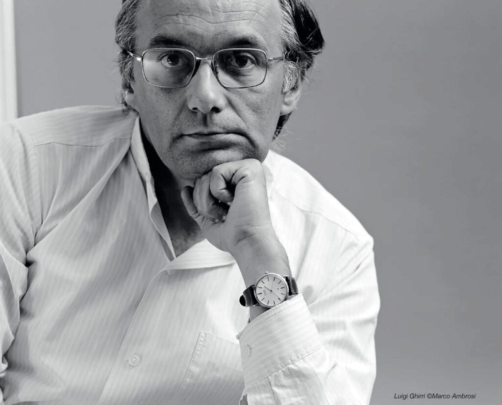 Luigi Ghirri, ritratto di Marco Ambros
