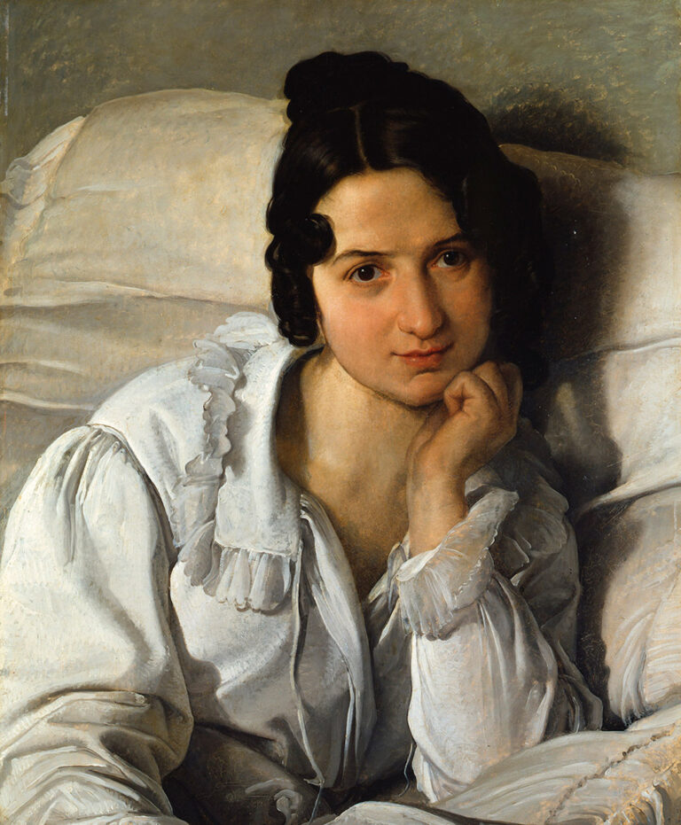 Francesco Hayez, Ritratto di Carolina Zucchi, 1822, GAM, Torino. Su concessione della Fondazione Torino Musei. Photo Studio Fotografico Gonella 2009