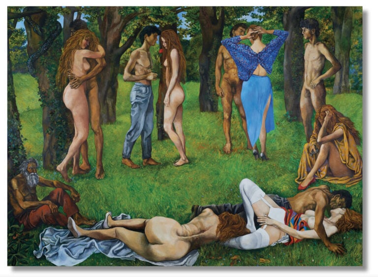 Renato Guttuso, Il bosco d'amore, 1984. Courtesy Il Ponte Casa d’Aste