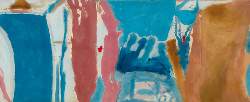 Helen Frankenthaler, Open Wall, 1953 © 2023 Helen Frankenthaler Foundation, Inc., Artists Rights Society (ARS), New York - SIAE, Rome