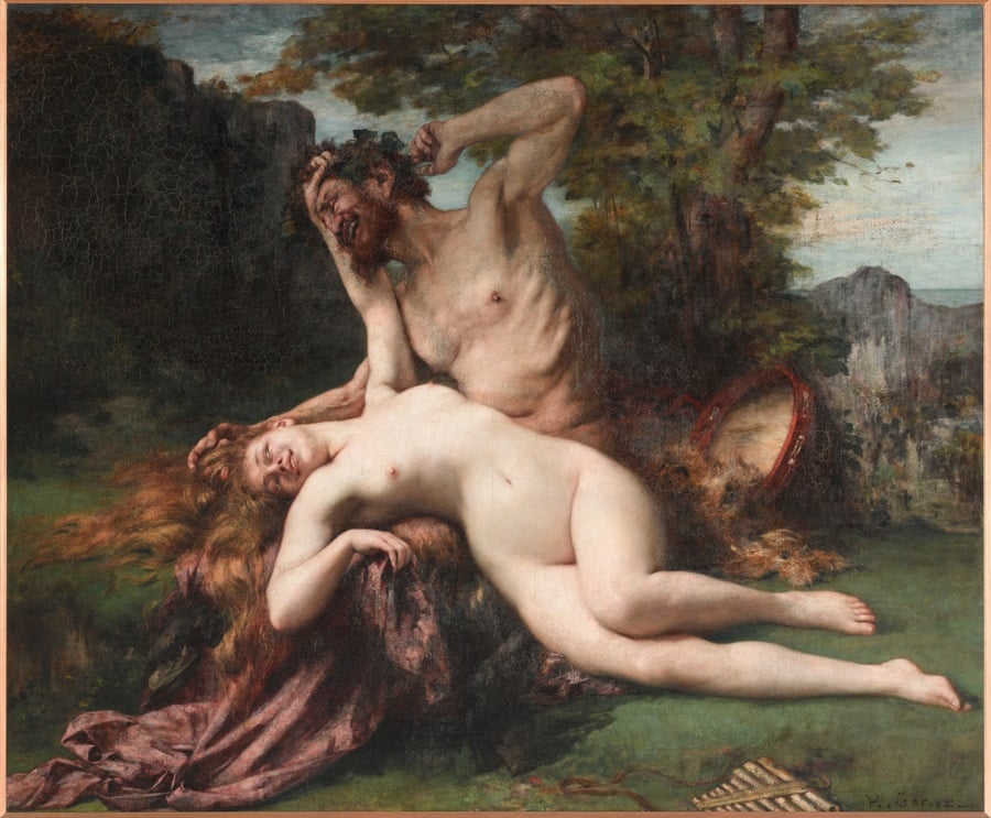 Henri Gervex, Satyre jouant avec une bacchante, 1874 © Musée d’Orsay, Dist. RMN-Grand Palais, Patrice Schmidt