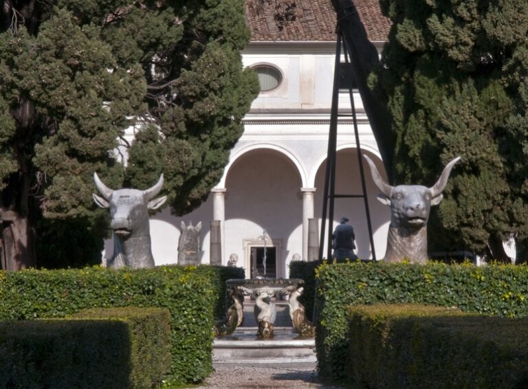 Il chiostro di Michelangelo alle Terme di Diocleziano, Roma. Museo Nazionale Romano