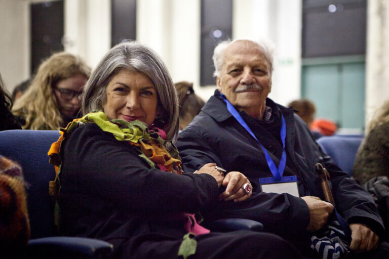 Ivana Trettel e Giovanni Anceschi per Opera Liquida. Foto di Simona Giuggio