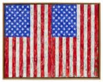 Jasper Johns Flags est 35000000 45000000 Asta di Sotheby’s a New York. Il Picasso della collezione Landau è l'opera più costosa del 2023
