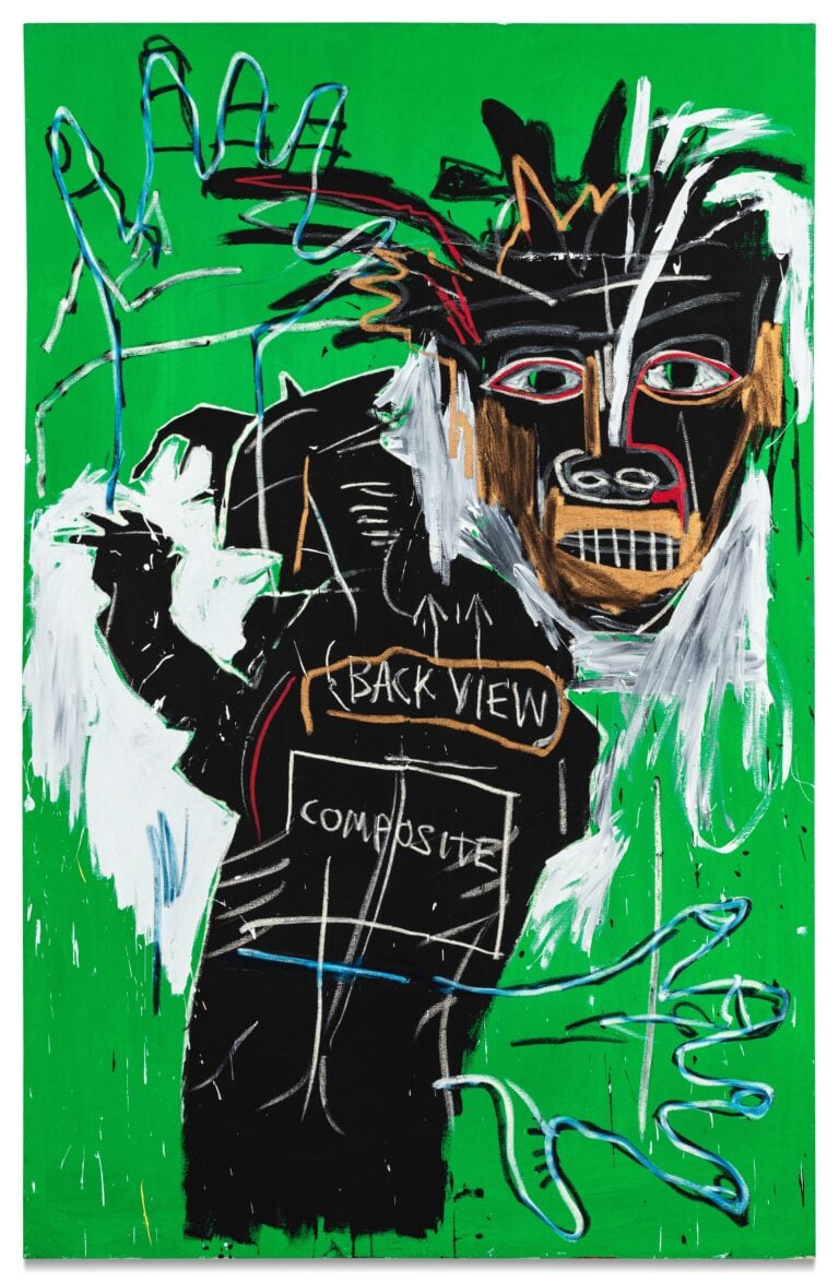 Jean-Michel Basquiat, Self-Portrait as a Heel (Part Two). Courtesy Sotheby’s