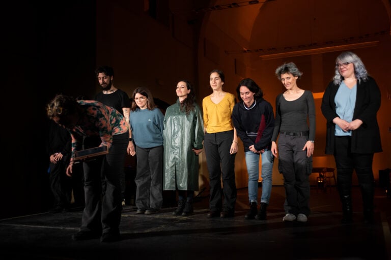 Laboratorio con Adelita Husni-Bey. Teatro Legislativo ad Argenta per Basso Profilo