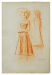 Massimo Campigli Senza titolo (Figure), 1943. Courtesy Collezione Ramo, Milano