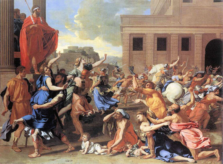 Nicolas Poussin, Il ratto delle Sabine, 1634-35